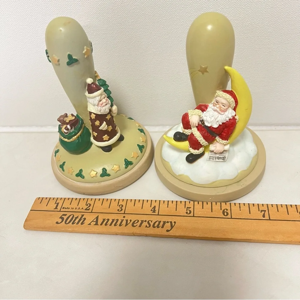 Santa Claus Cookie Stamps Brown Bag Cookie Art Cookie Press Stamp